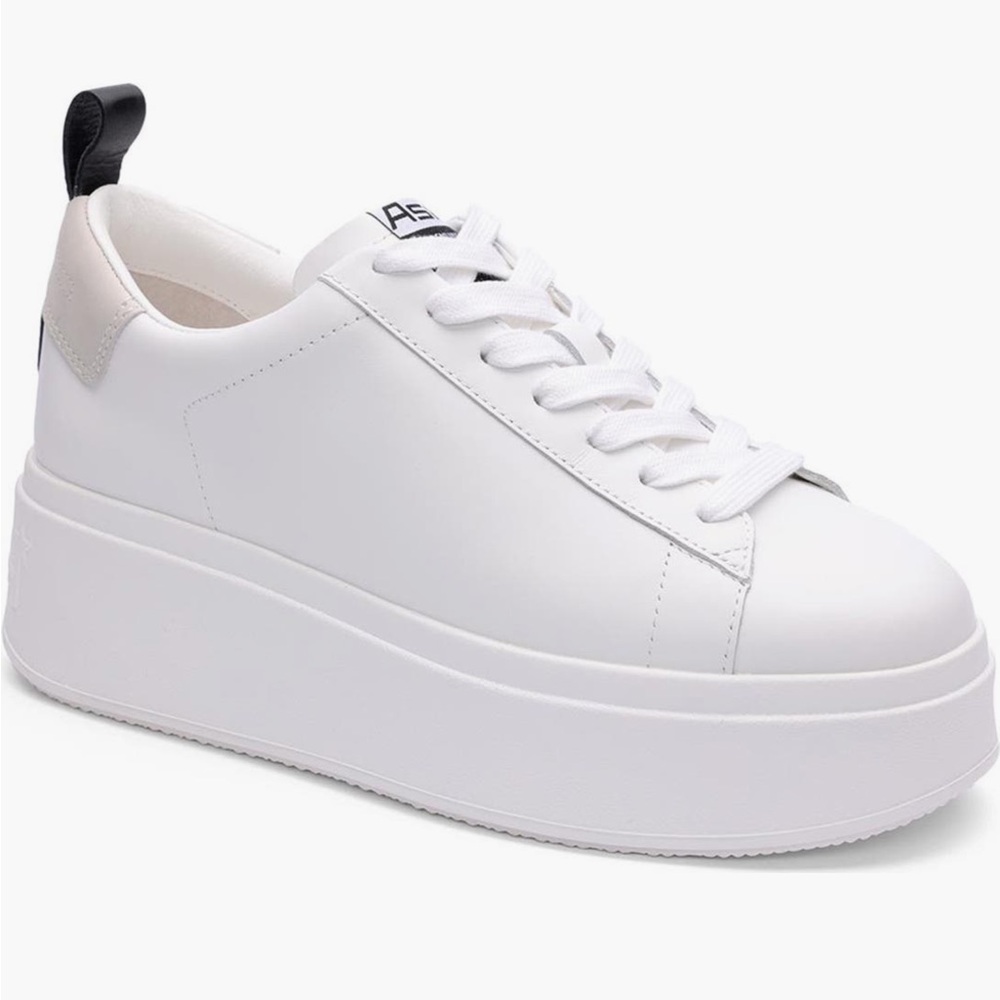 Ash White Platform Sneakers